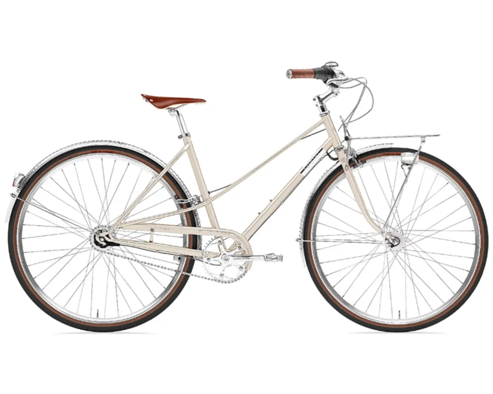 Angebot Caferacer Lady Doppio 7-Gang Dynamo - 28" Trapeze Cityrad | silver champagne 44.5 cm