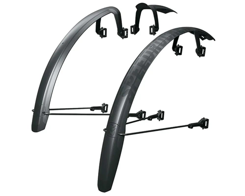 Speedrocker XL - 28" Gravel Schutzblechset 52mm | black gloss Ausverkauf