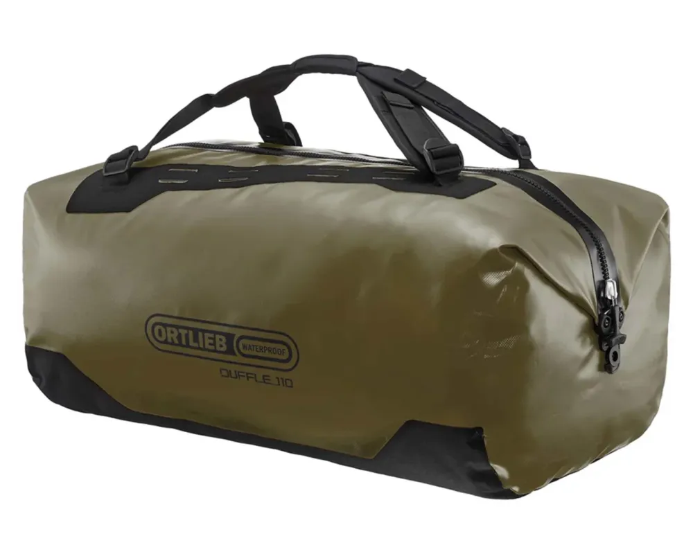 Duffle - 110 Liter wasserdichte Reisetasche | olive-black Letzte Chance