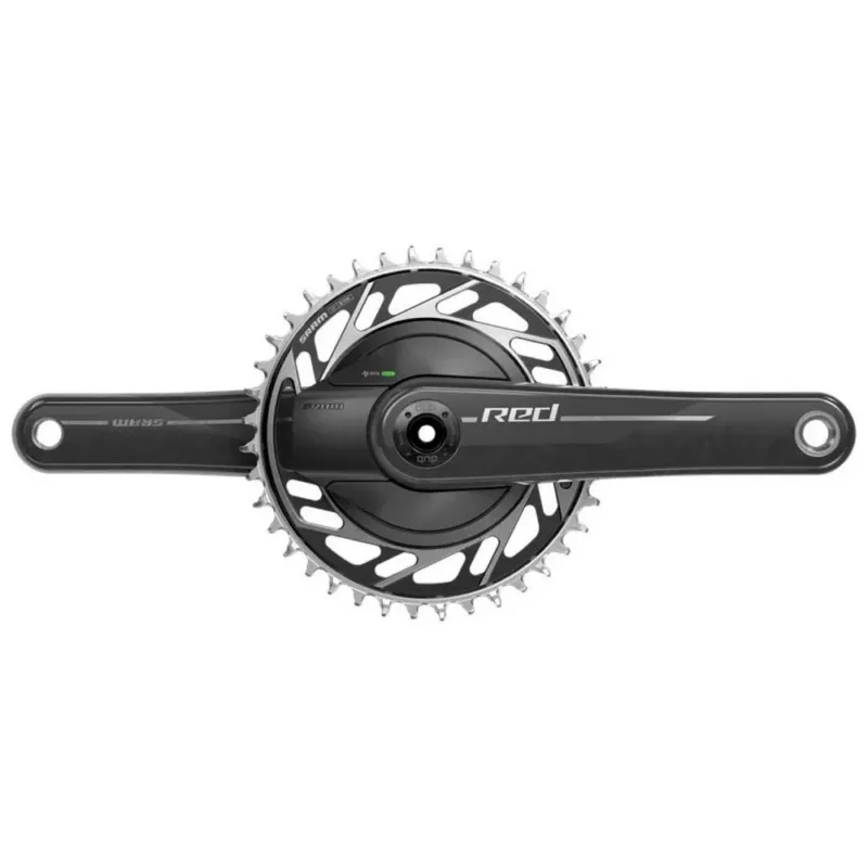 Sram Red AXS 1x XPLR DUB Wide E1 Threaded Mount Kurbelgarnitur mit Leistungsmesser - 160 mm Super-Preis
