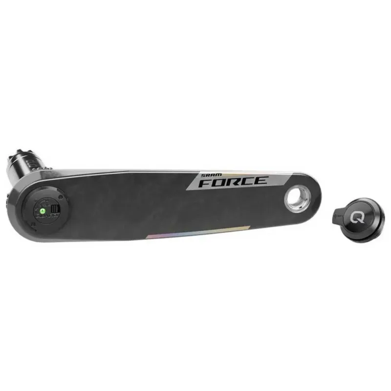 Geprüft Sram Force AXS E1 DUB linke Kurbel mit Leistungsmesser - 165 mm