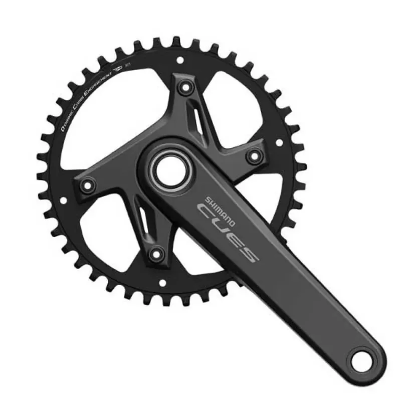 Billig Shimano CUES FC-U6040-1 9/10/11s kurbelgarnitur - 170 mm