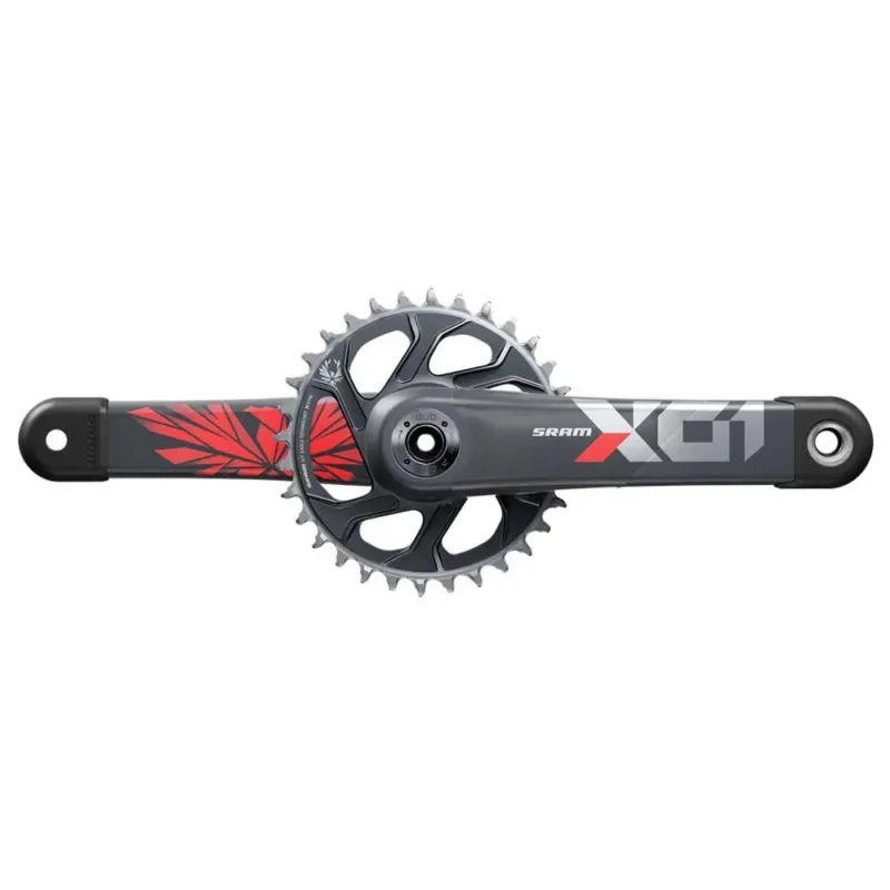 Meistverkauft Sram X01 Eagle Superboost+ DUB Direct Mount kurbelgarnitur - 165 mm