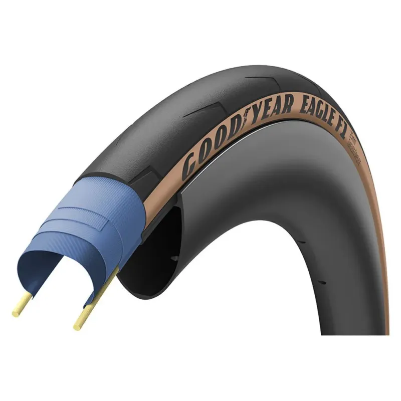 Goodyear Eagle F1 120 TPI TLC Tubeless 700C x 25 rennradreifen - 700C x 25 Neue Kollektion