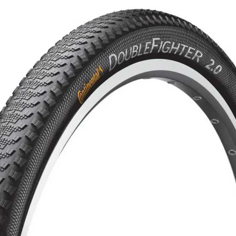 Kostenloser Rückversand Continental Double Fighter III 24´´ x 2.00 steifer urbanreifen - 24´´ x 2.00