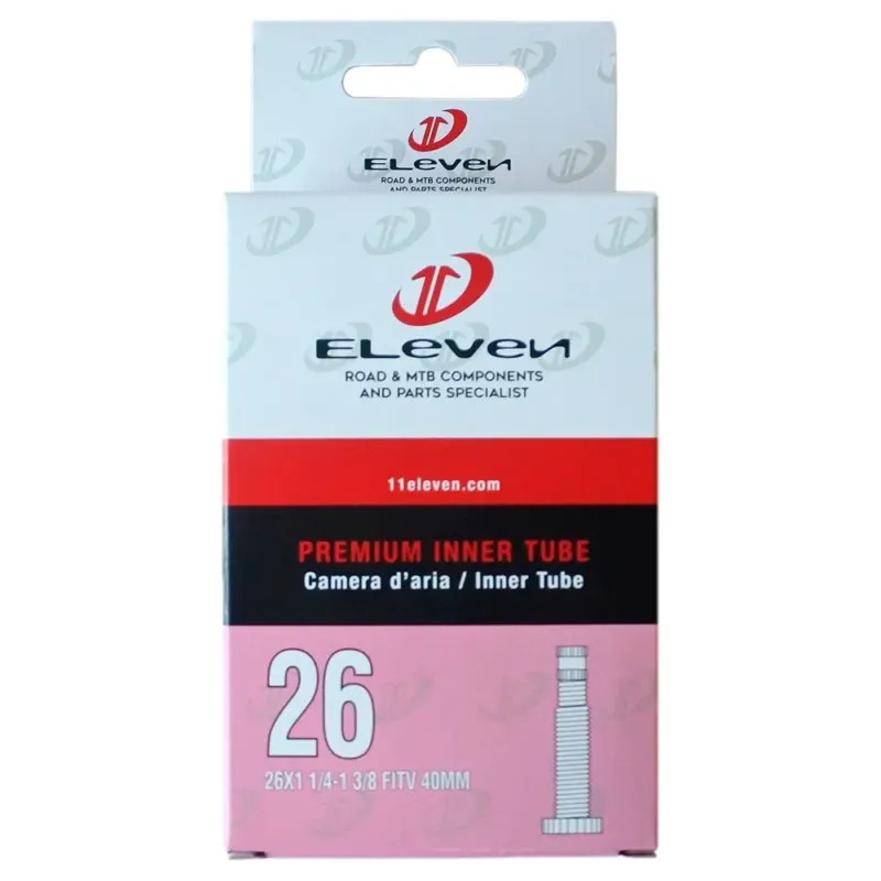 Markenprodukt Eleven Presta 40 mm Fahrradschlauch - 700C
