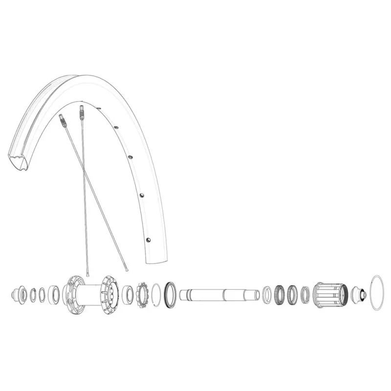 Schneller Versand Mavic Rear Cosmic SLR 40 RB Rennradfelge - 700 - 28´´