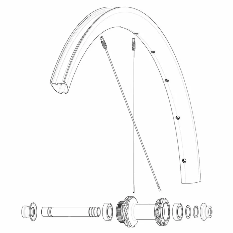 Rabatt Mavic Cosmic SLR 32 Disc Rennradfelge - 700 - 28´´ 24H