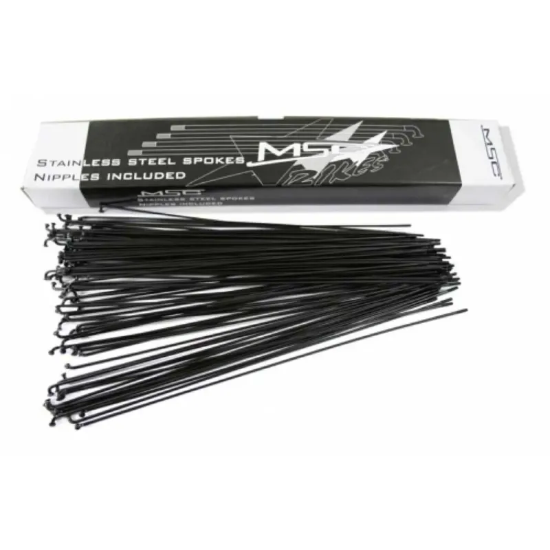 Top-Angebot MSC Round 2-1.8-2 mm Speichen 10 einheiten - 252 mm