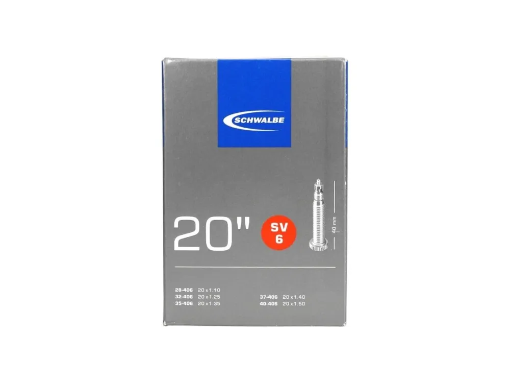 Expressversand Schwalbe - Schlauch Schwalbe SV 6 20x11/8-1.50Zoll 28/40-406 SV 40mm
