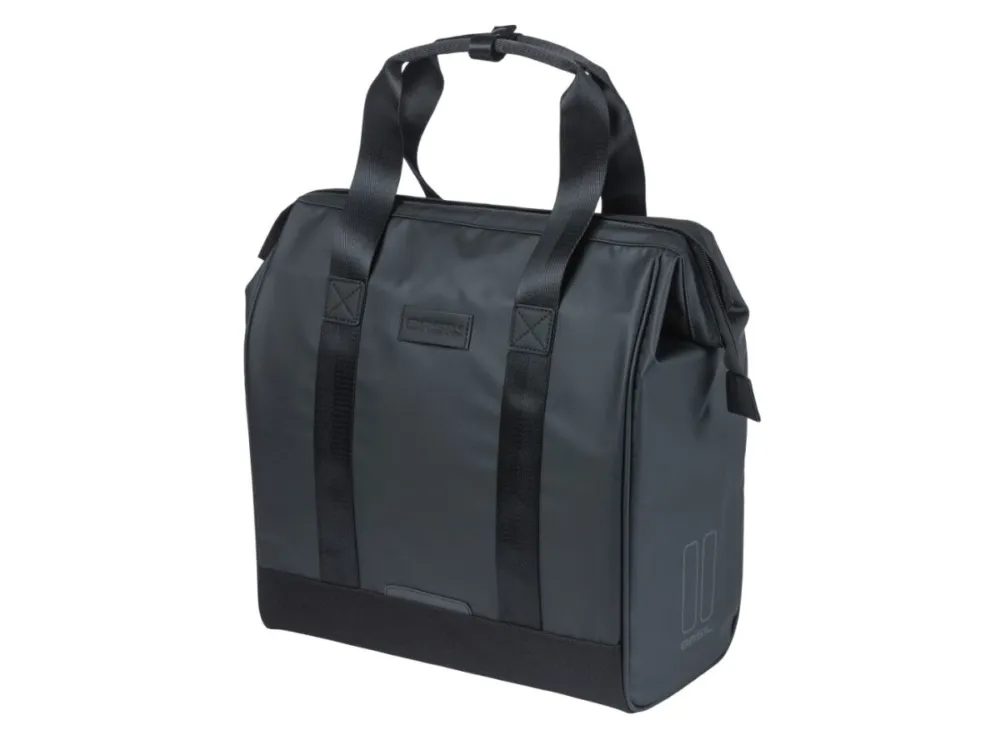 Basil - Shoppertasche Basil Grand Tarpaulin schwarz, 34,5x19x35,5cm, 23ltr Knallerangebot