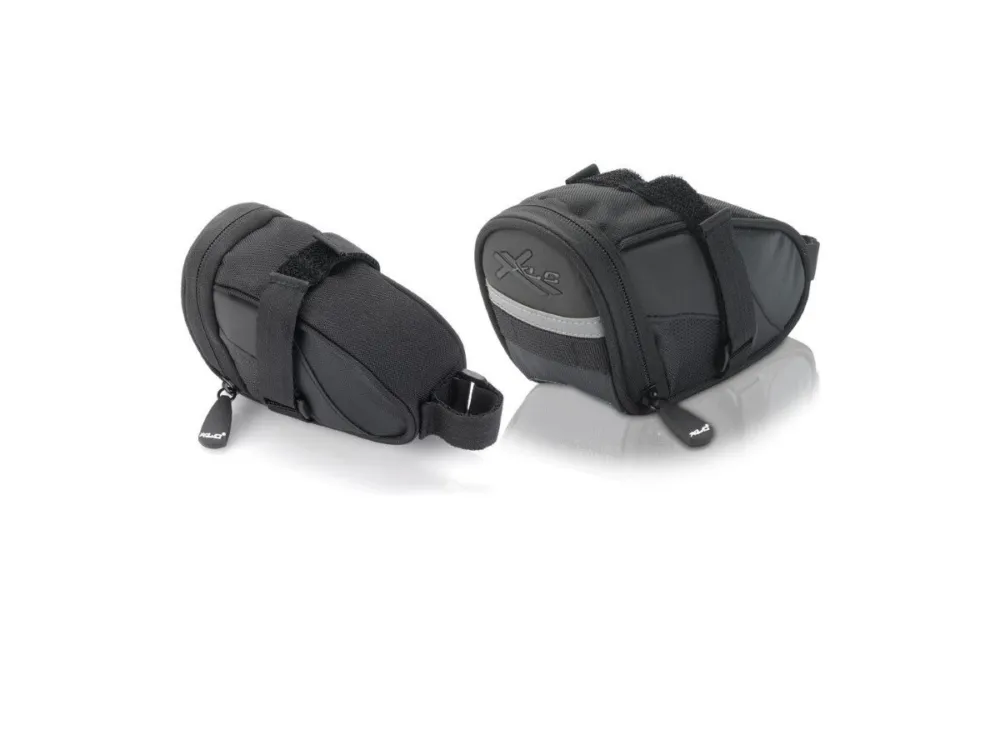 XLC Satteltasche BA-S59 schwarz/anthrazit 15x75x9cm 045 Liter Preisreduziert